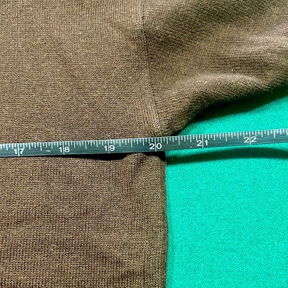 ⭐️Cashmere Luxury Soft Blend Hoodie,Chestnut,Stretch,Excellent Cond, Size Smalll - Picture 10 of 11